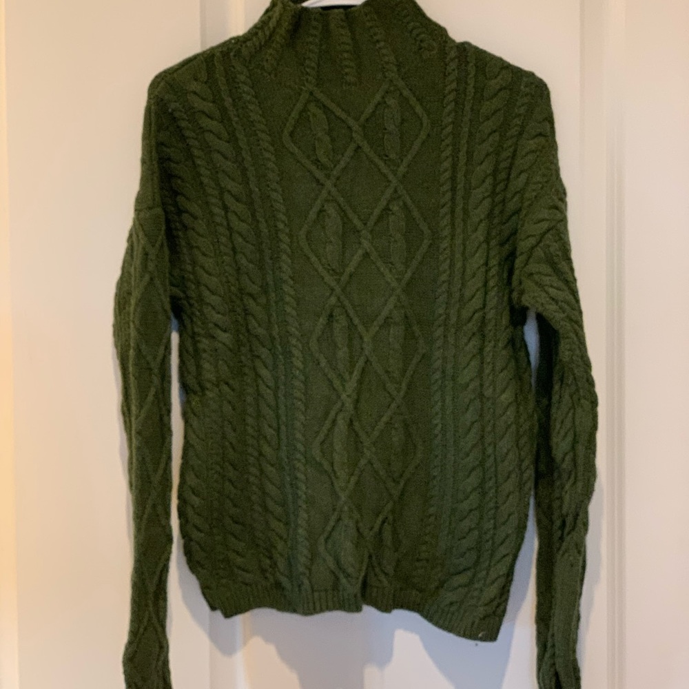 Burgess cable sweater